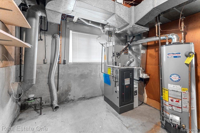 16917 Cicotte Ave, Allen Park, MI 48101 - utilities with water heater and heating unit