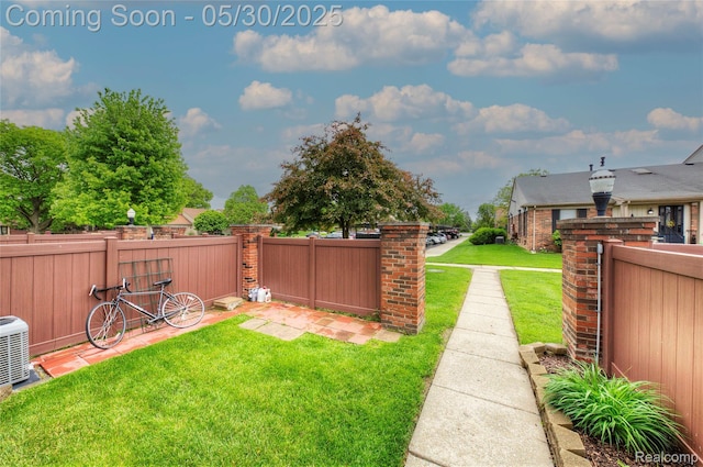 41381 Northwind Dr, Canton, MI 48188 - view of yard featuring cooling unit