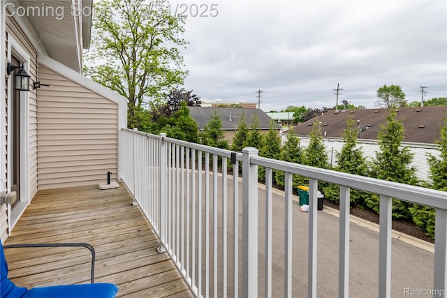3217 Chambers W Unit 87, Wixom, MI 48393 - view of wooden deck