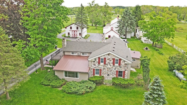 775 Sexton Rd, Howell, MI 48843 - view from above of property
