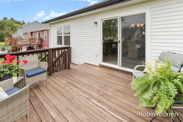 11648 Everette Ave, Allendale, MI 49401 - view of wooden terrace