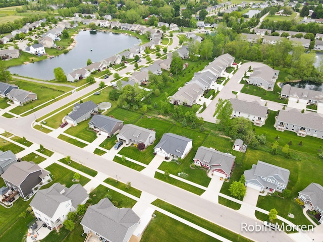 11648 Everette Ave, Allendale, MI 49401 - aerial perspective of suburban area featuring a nearby body of water