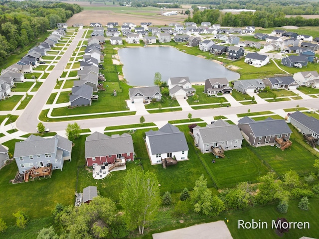 11648 Everette Ave, Allendale, MI 49401 - aerial view of property and surrounding area featuring nearby suburban area and a large body of water