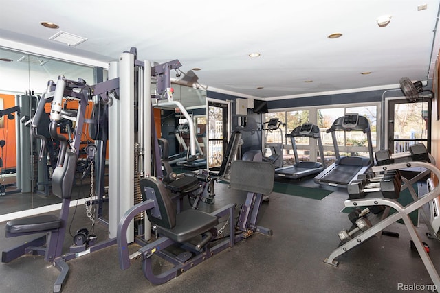 930 Village Green Ln, Waterford, MI 48328 - view of gym