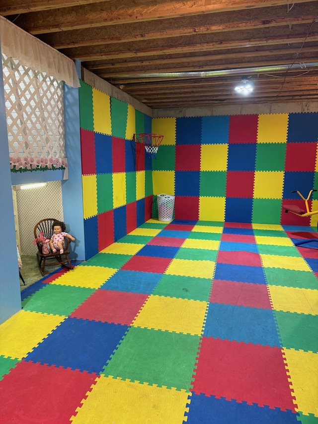 6523 Jones Rd, North Branch, MI 48461 - view of recreation room
