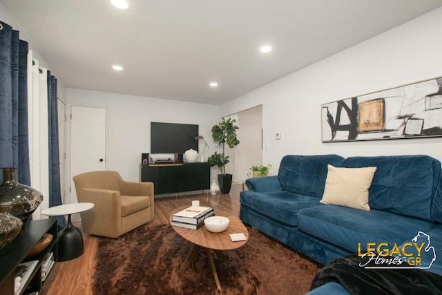 3051 Lantana Ct SE, Kentwood, MI 49512 - living room featuring recessed lighting