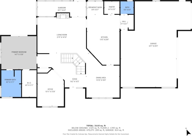 16993 Firefly Rdg, West Olive, MI 49460 - home floor plan