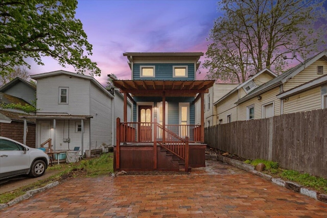 152 National Ave SW, Grand Rapids, MI 49504 - view of front of house featuring covered porch