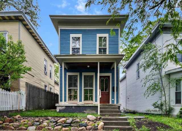 152 National Ave SW, Grand Rapids, MI 49504 - view of front of house featuring covered porch
