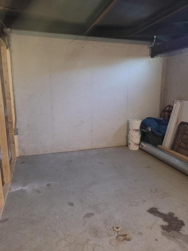 4908 Brookfield Rd, Charlotte, MI 48813 - view of unfinished below grade area