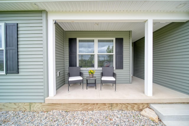 5726 Joshua Dr, Eaton Rapids, MI 48827 - view of porch