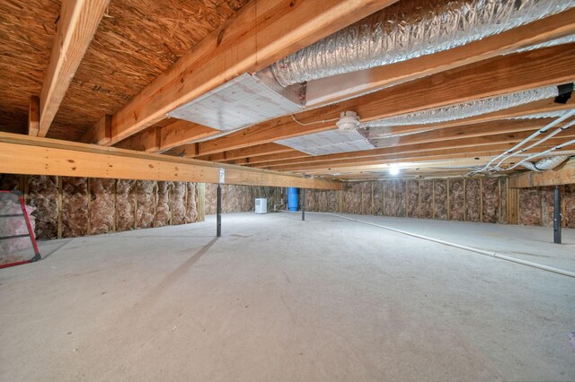 5726 Joshua Dr, Eaton Rapids, MI 48827 - view of unfinished basement