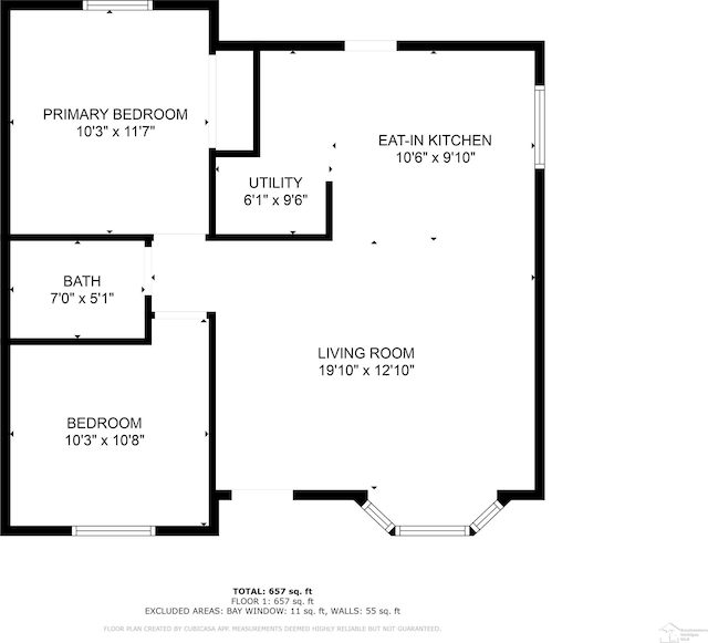 12323 Oakland Ave, Mount Morris, MI 48458 - floor plan / room layout