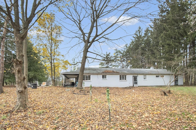 4491 S Jackson Rd, Jackson, MI 49201 - view of back of property