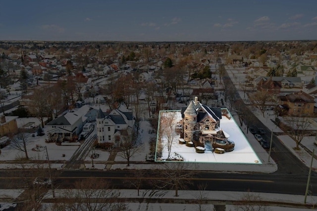 303 S State Ave, Alpena, MI 49707 - aerial view of residential area featuring property parcel outlined