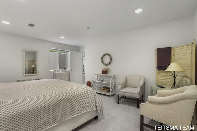 12993 144th Ave, Grand Haven, MI 49417 - bedroom featuring carpet and recessed lighting