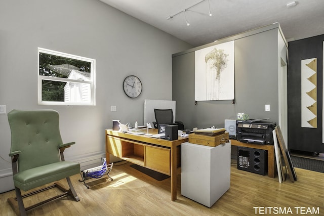 12993 144th Ave, Grand Haven, MI 49417 - office space featuring wood finished floors and track lighting