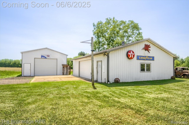 8114 Wilson Rd, Otisville, MI 48463 - view of detached garage