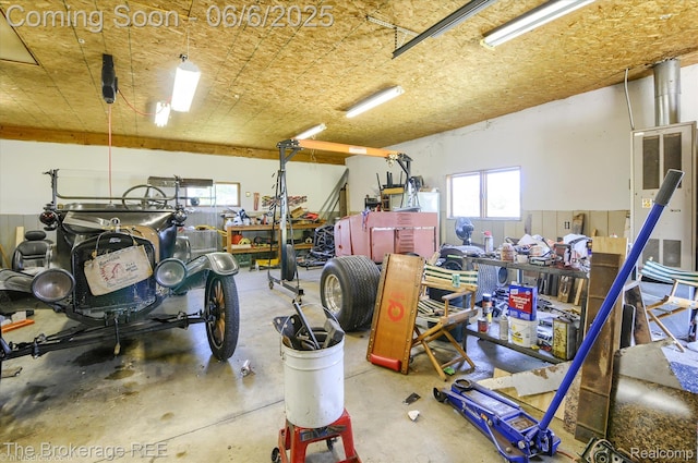 8114 Wilson Rd, Otisville, MI 48463 - view of garage