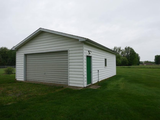 12589 Perry Rd, Battle Creek, MI 49015 - view of detached garage