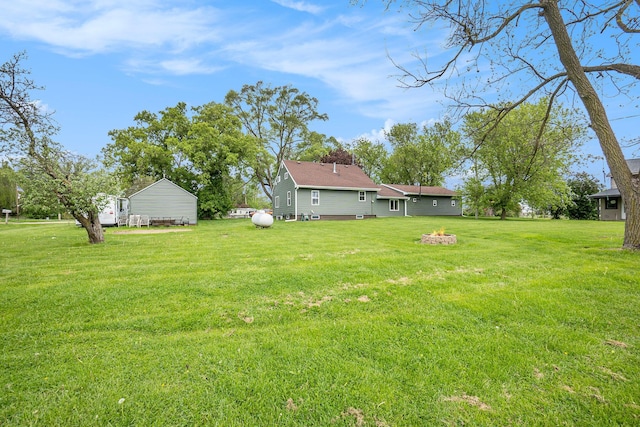 5778 Borland St, Sears, MI 49679 - view of grassy yard