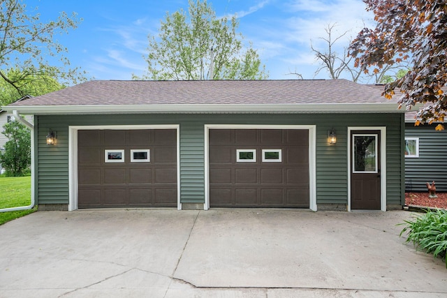 5778 Borland St, Sears, MI 49679 - view of detached garage