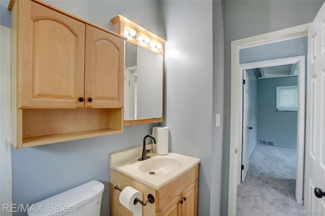 1925 Gilmartin St, Flint, MI 48503 - half bathroom with vanity and toilet