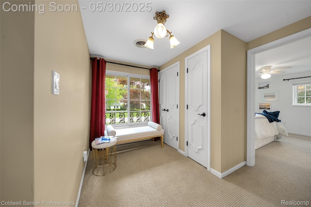 4462 Barchester Dr, Bloomfield Hills, MI 48302 - corridor featuring carpet flooring and baseboards