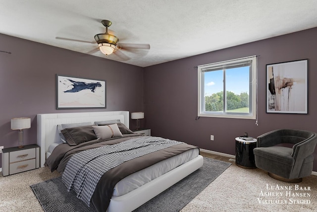 7300 Orchard View Dr NE, Rockford, MI 49341 - carpeted bedroom featuring ceiling fan and baseboards