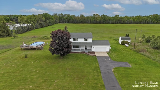 7300 Orchard View Dr NE, Rockford, MI 49341 - view of subject property featuring a forest