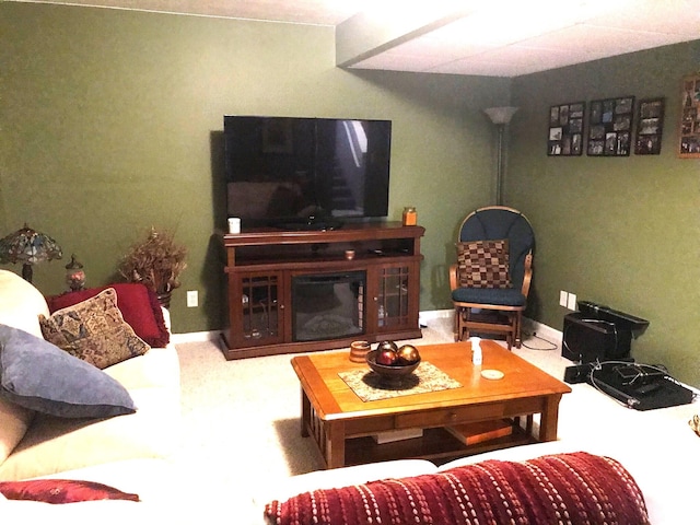 5883 Thistlewood Ave, Scotts, MI 49088 - living area featuring carpet floors