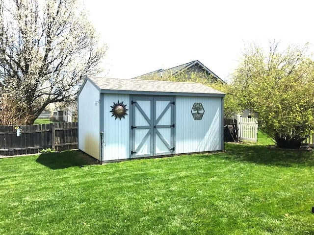 5883 Thistlewood Ave, Scotts, MI 49088 - view of shed