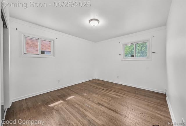 26730 W Davison, Redford, MI 48239 - unfurnished room featuring wood finished floors and crown molding