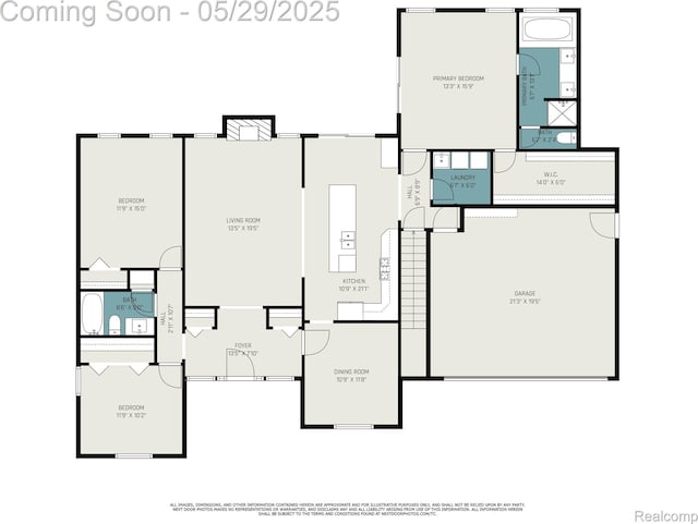 1411 Vollar Dr, Flint, MI 48532 - property floor plan
