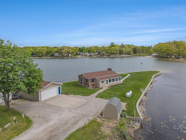 7394 N Keating Dr, Walkerville, MI 49459 - water view