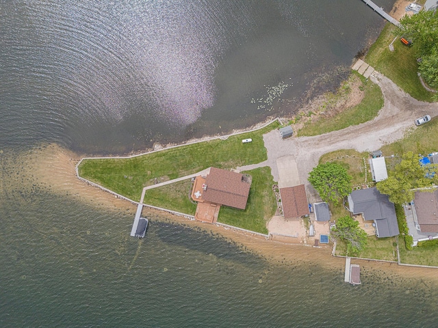 7394 N Keating Dr, Walkerville, MI 49459 - aerial view of property and surrounding area featuring a nearby body of water