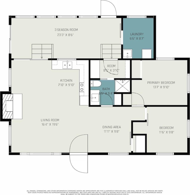 7394 N Keating Dr, Walkerville, MI 49459 - floor plan / room layout