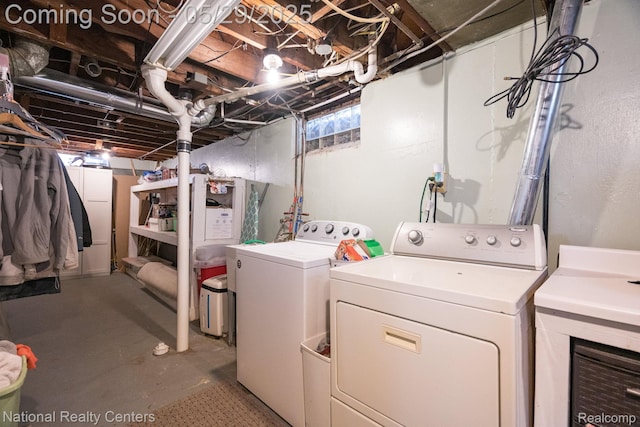 3027 Ferris Ave, Royal Oak, MI 48073 - laundry room with independent washer and dryer