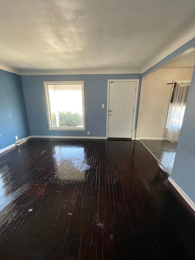 16500 Eastburn St, Detroit, MI 48205 - unfurnished room featuring hardwood / wood-style flooring and baseboards
