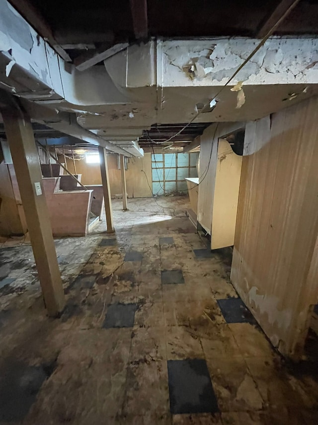 10952 Peerless St, Detroit, MI 48224 - view of unfinished basement