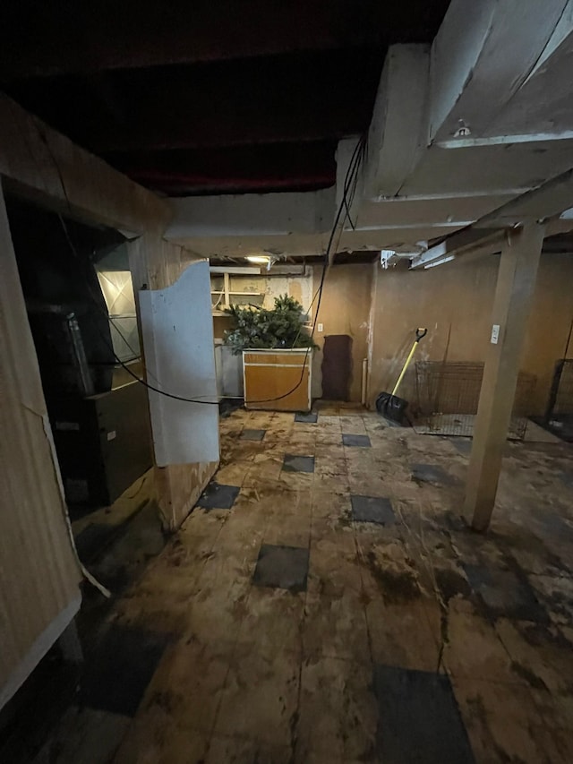 10952 Peerless St, Detroit, MI 48224 - view of unfinished basement