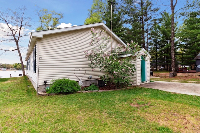 1797 Lawrence Dr, Bitely, MI 49309 - view of property exterior featuring a yard
