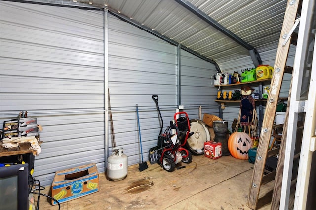 1797 Lawrence Dr, Bitely, MI 49309 - view of garage