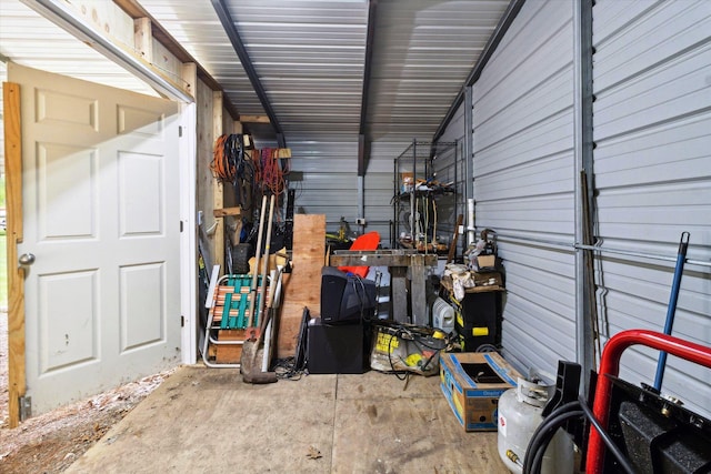 1797 Lawrence Dr, Bitely, MI 49309 - view of garage