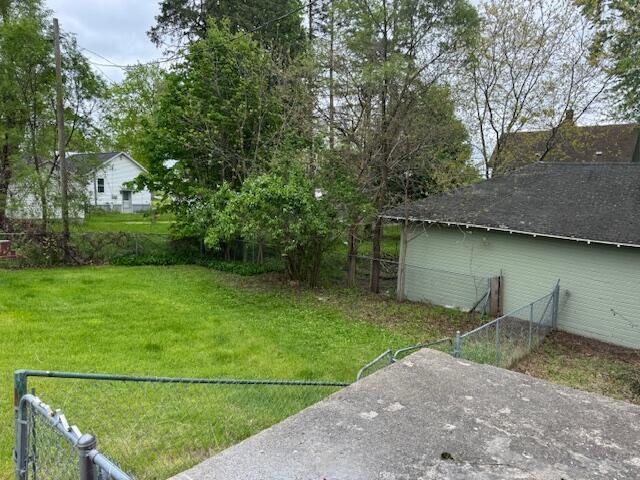 418 N Hemlock St, Evart, MI 49631 - view of yard