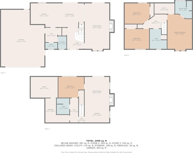 7359 Cascade Woods Dr SE, Grand Rapids, MI 49546 - floor plan / room layout