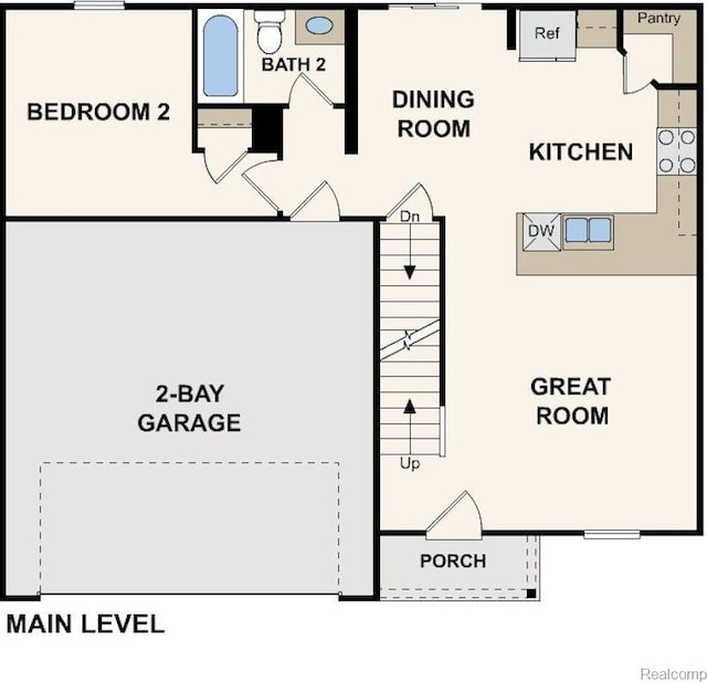 9018 Loggers Run, Newport, MI 48166 - home floor plan