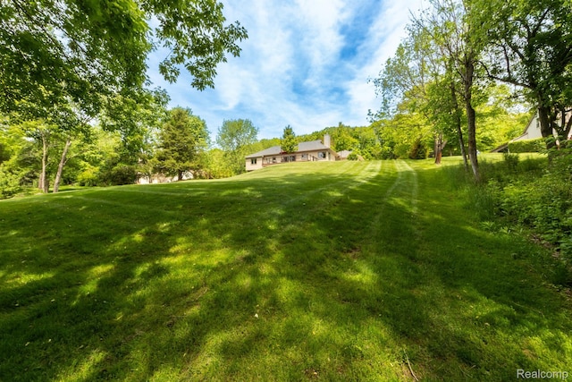 5502 E Alyssa Ct, White Lake, MI 48383 - view of grassy yard