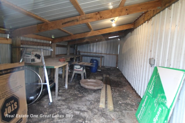 4141 Sagatoo Rd, Standish, MI 48658 - view of garage