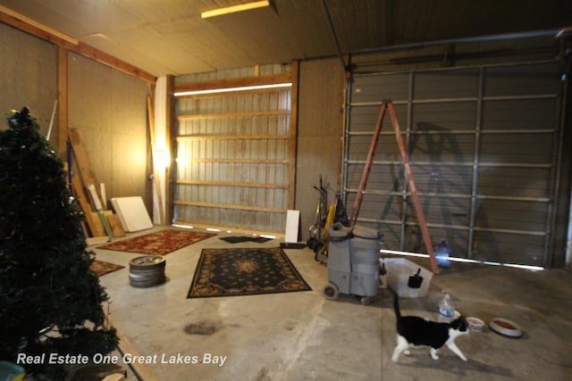 4141 Sagatoo Rd, Standish, MI 48658 - view of garage